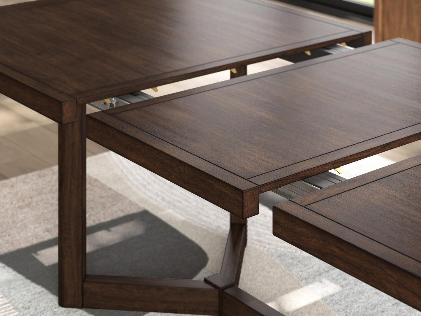 Kendamor Dining Table and 4 Chairs
