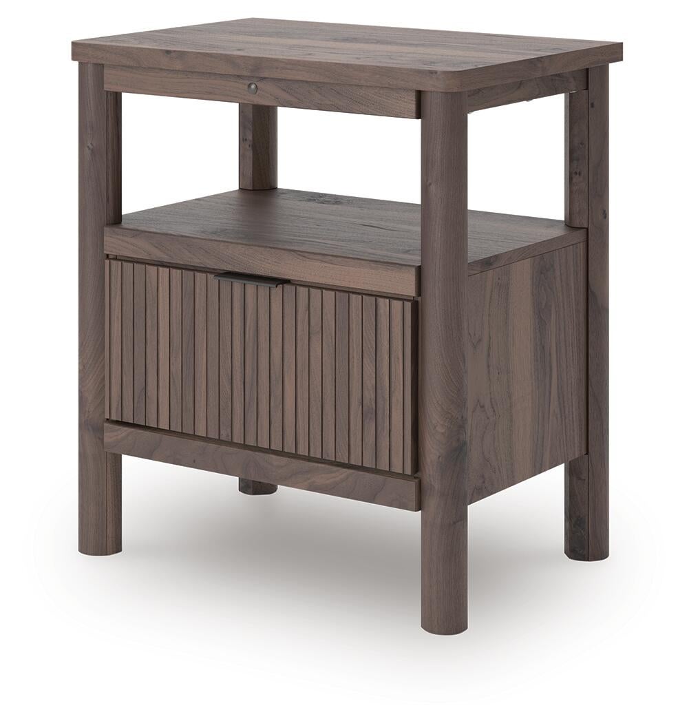 Cadmori King Panel Bed, Dresser, Mirror, Chest and Nightstand