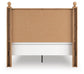 Galletyn Queen Panel Bed with Mirrored Dresser
