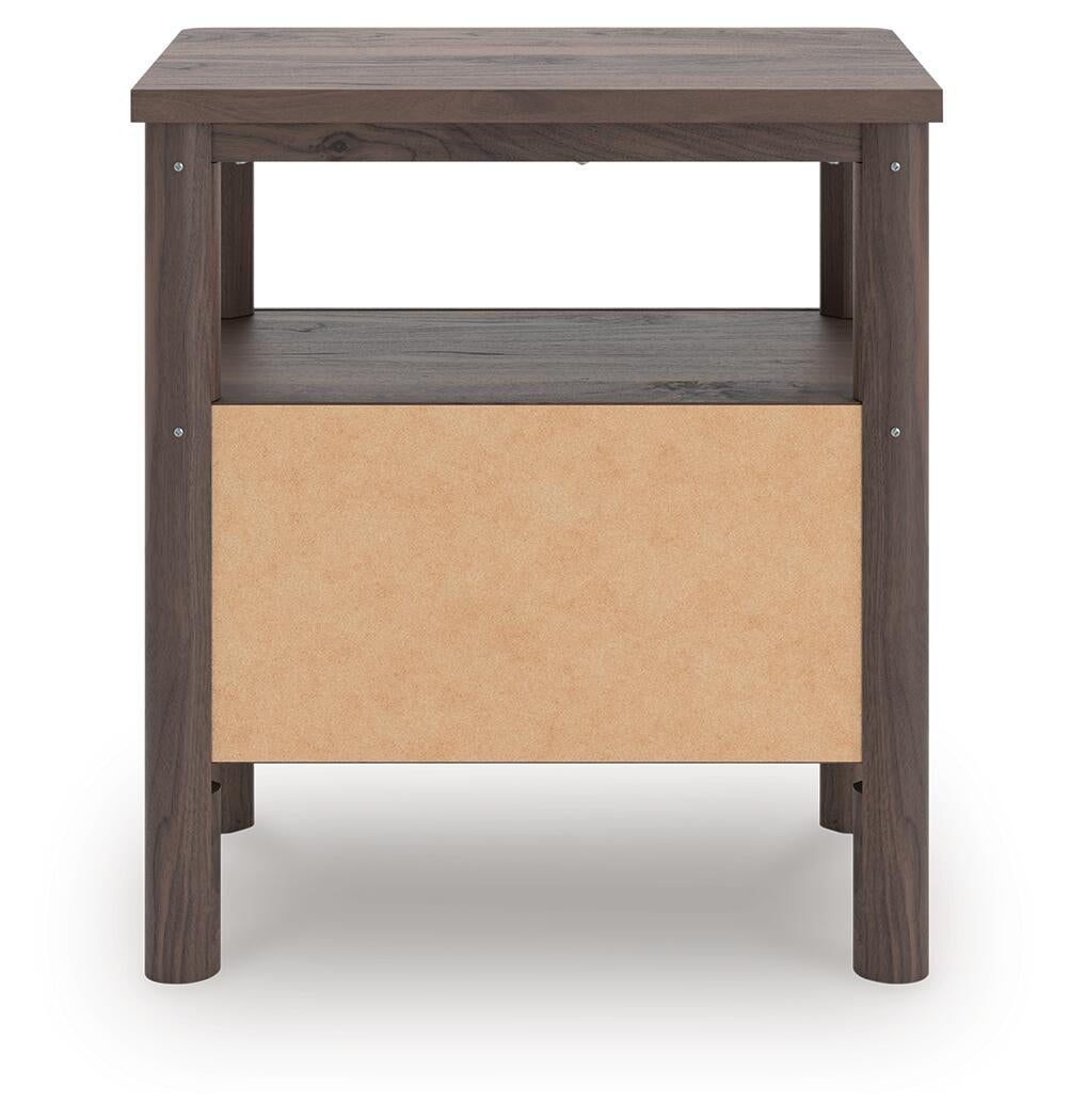 Cadmori Full Panel Platform Bed, Dresser, Mirror and Nightstand