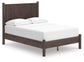 Cadmori Full Panel Platform Bed, Dresser and Mirror