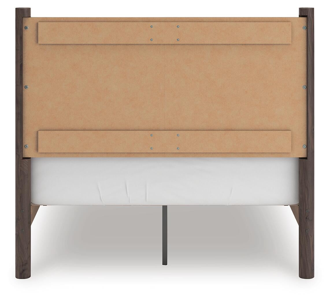 Cadmori Full Panel Platform Bed, Dresser and Mirror