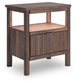 Cadmori Full Upholstered Panel Bed, Dresser, Mirror, Chest and Nightstand