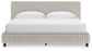 Birmonton King Upholstered Bed, Dresser, Mirror and Nightstand