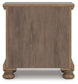 Vandenmore King Storage Sleigh Bed with Mirrored Dresser, Chest and Nightstand