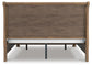Vandenmore King Storage Sleigh Bed with Mirrored Dresser