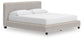 Birmonton California King Upholstered Bed, Dresser and Mirror