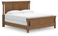 Chadworth King Poster Bed with Mirrored Dresser and Nightstand