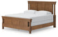 Chadworth King Poster Bed with Mirrored Dresser and Nightstand