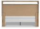 Hollymount King Upholstered Panel Bed, Dresser, Mirror and Nightstand