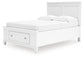 Fortman Full Panel Storage Bed, Dresser and Mirror