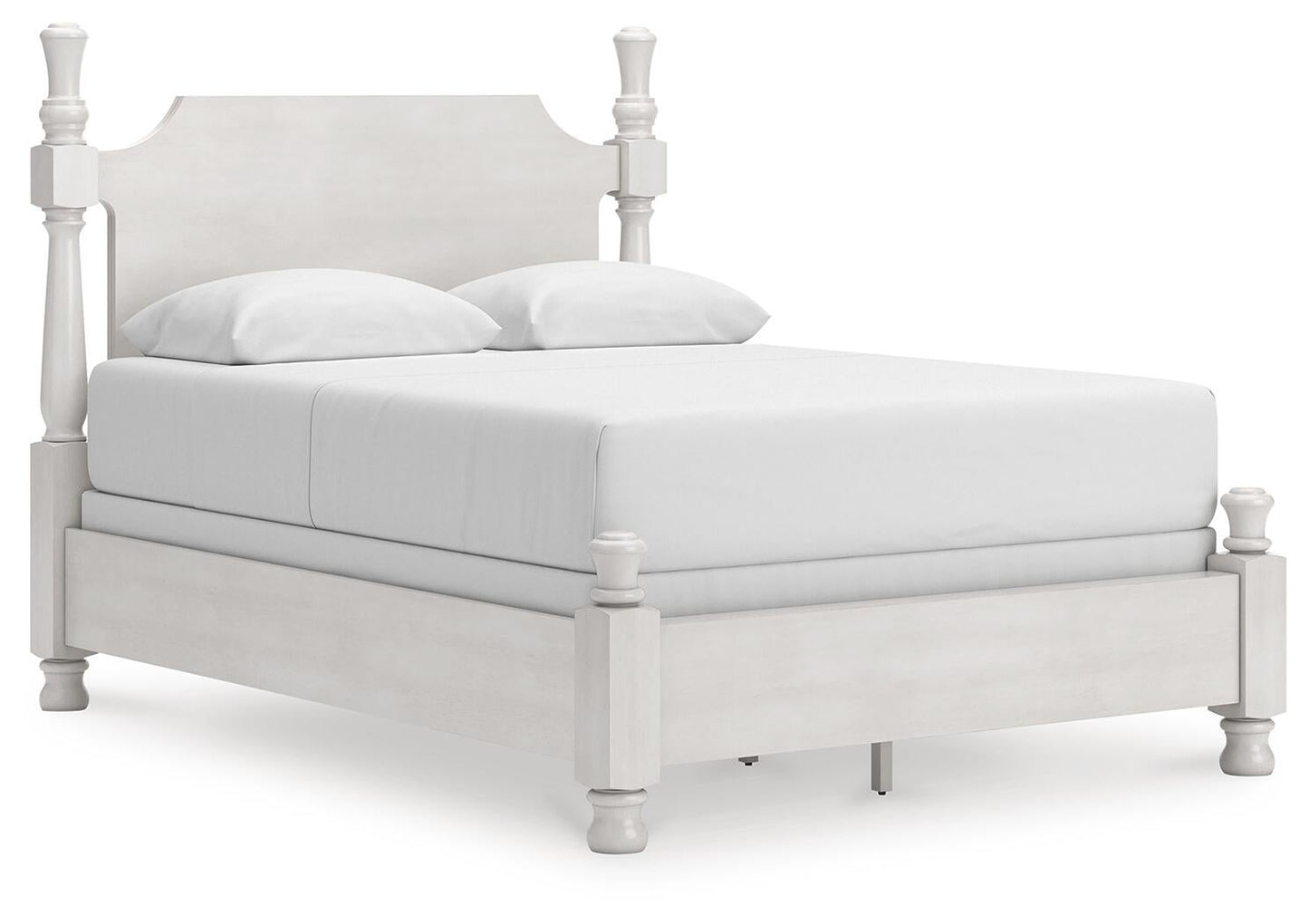Chadworth Queen Poster Bed, Dresser, Mirror and Nightstand