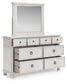 Chadworth Queen Poster Bed, Dresser and Mirror
