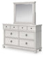 Chadworth King Poster Bed, Dresser, Mirror and Nightstand