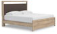 Hollymount King Upholstered Platform Bed, Dresser and Mirror