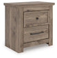 Keithland Queen Poster Bed with Mirrored Dresser and Nightstand