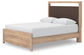 Hollymount Queen Upholstered Platform Bed, Dresser and Mirror