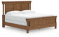 Chadworth California King Poster Bed with Mirrored Dresser