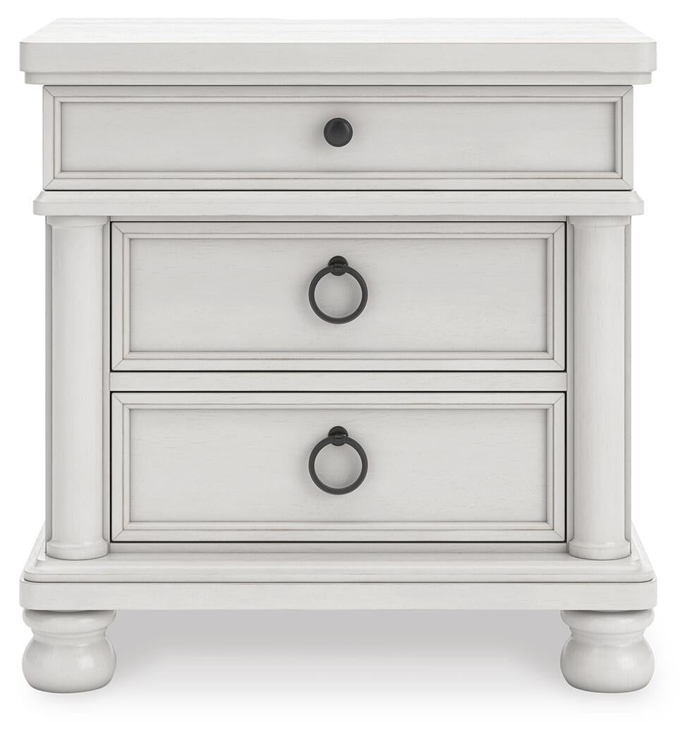Chadworth California King Poster Bed, Dresser, Mirror and Nightstand