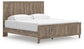 Keithland King Panel Bed with Mirrored Dresser