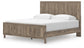 Keithland King Panel Bed with Mirrored Dresser