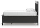 Lanolee Twin Panel Storage Bed, Dresser and Mirror