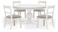 Chadworth Dining Table and 4 Chairs