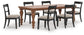 Chadworth Dining Table and 6 Chairs