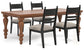 Chadworth Dining Table and 4 Chairs