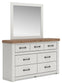 Savonport King Panel Bed, Dresser, Mirror, Chest and Nightstand
