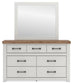 Savonport King Panel Bed, Dresser, Mirror, Chest and Nightstand
