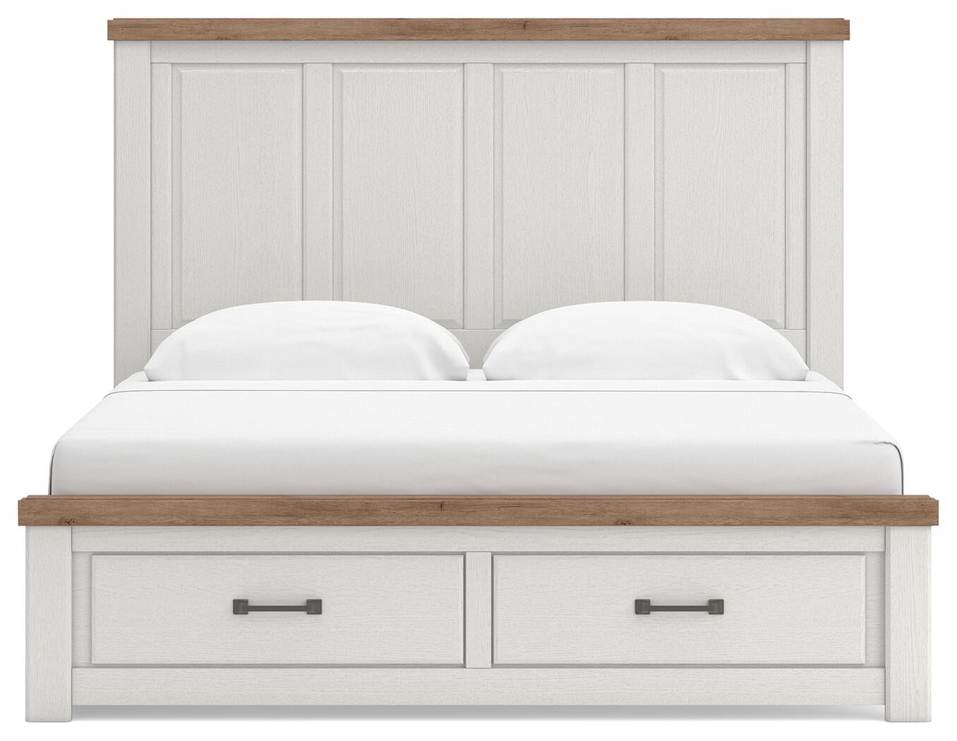 Savonport King Panel Storage Bed, Dresser and Mirror