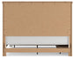 Savonport King Panel Storage Bed, Dresser and Mirror