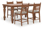 Chadworth Counter Height Dining Table and 4 Barstools