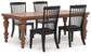 Chadworth Dining Table and 4 Chairs