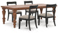 Chadworth Dining Table and 4 Chairs