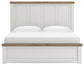 Savonport King Panel Bed. Dresser, Mirror and Nightstand