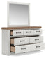 Savonport King Panel Bed. Dresser, Mirror and Nightstand