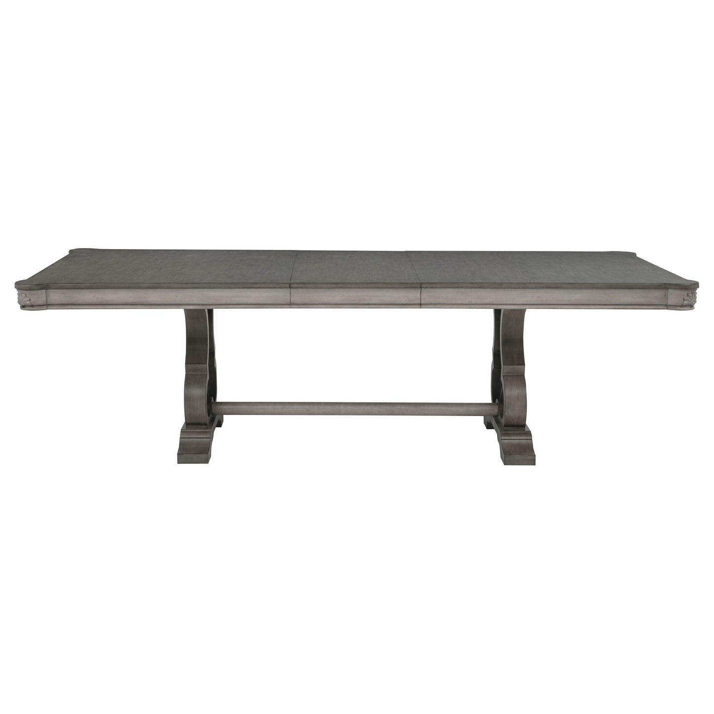 Cresswell 7-piece 104-inch Extension Dining Set Weathered Taupe