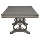Cresswell 7-piece 104-inch Extension Dining Set Weathered Taupe