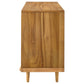 Fabra 4-door Dining Sideboard Storage Console Honey