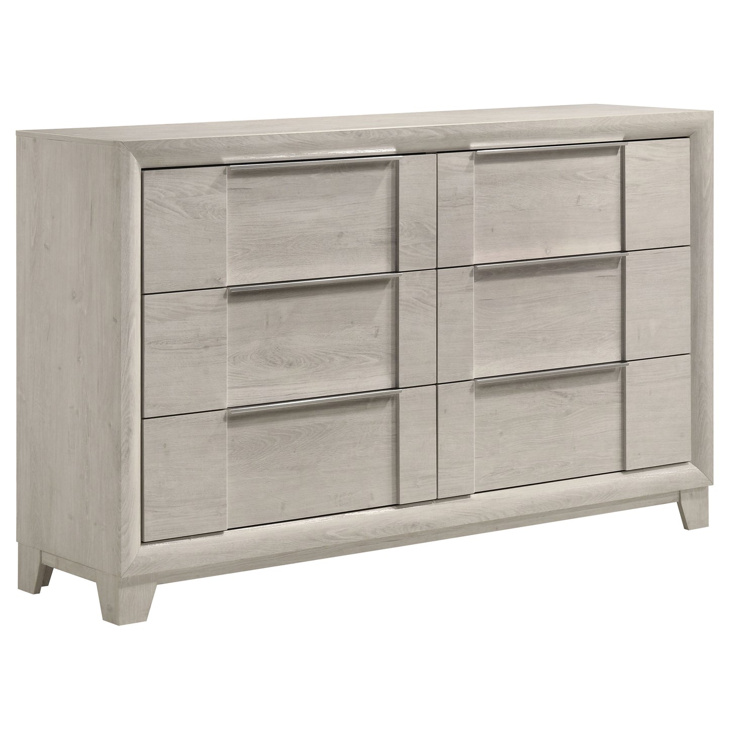 Farre 4-piece Eastern King Bedroom Set Washed Grey