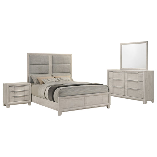 Farre 4-piece Queen Bedroom Set Washed Grey