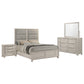 Farre 4-piece Queen Bedroom Set Washed Grey
