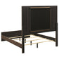 Etienne 5-piece Full Bedroom Set Walnut