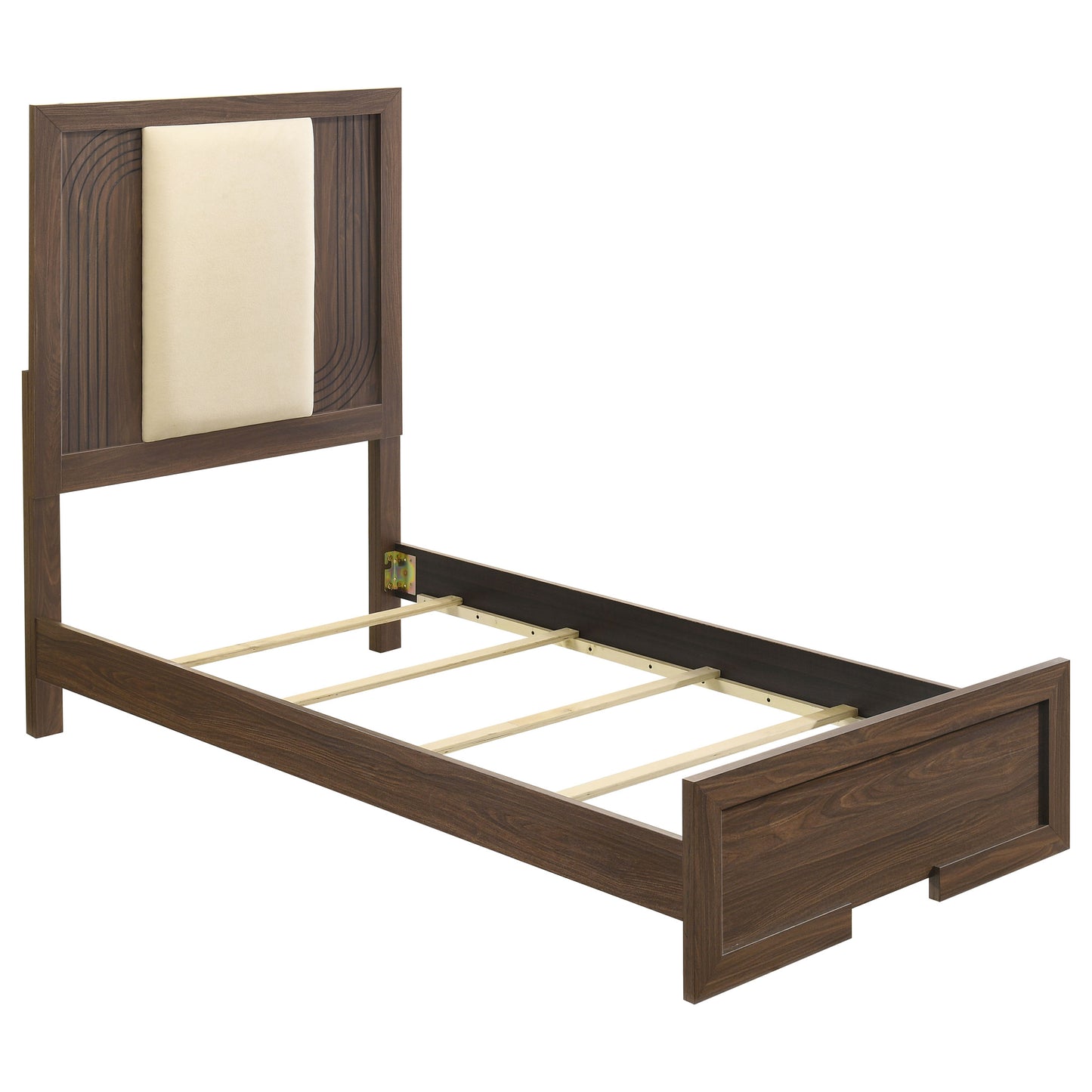 Etienne 4-piece Twin Bedroom Set Walnut