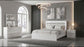 Viana 4-Piece Touch-Control LED Queen Bedroom Set White High Gloss