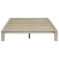 Gislen Full Easy Assembly Wood Platform Bed White