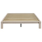 Gislen Queen Easy Assembly Wood Platform Bed White