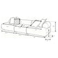 Byrne 143-inch Velvet Modular Bumper Sectional Sofa Rust
